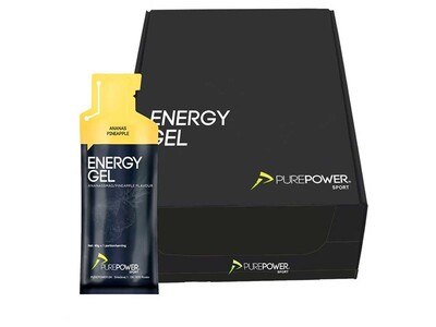 PurePower Ananas Energigel 12 stk