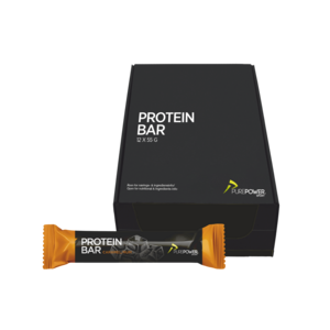 PurePower Karamell Rom Proteinbar 12 stk