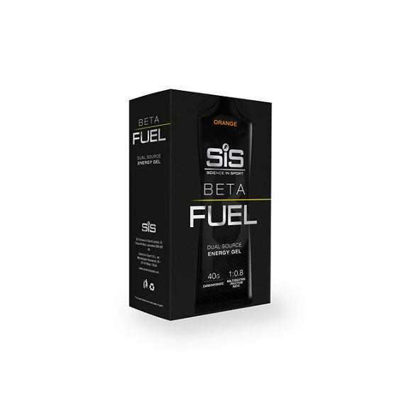 SIS Beta Fuel Appelsin Energigel 6 stk by Sykkelkomponenter