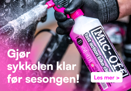 Gjør sykkelen klar før sesongen - Muc-off - Park Tool - Smoove - Weldtite - Shimano